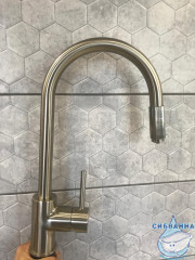 Смеситель для кухни Omoikiri Tamura 4994334  (нержавеющая сталь)