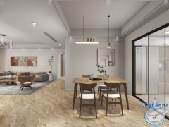 Плитка керамогранитная AZARIO DESERT GOLD 60x120 Carving (H18004007G)