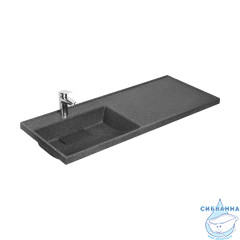 Раковина на стиральную машину Aqvaton Лондри 120x50 1A72843KLH21L левая