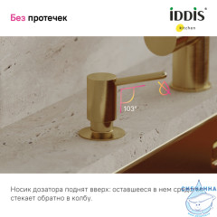 Дозатор для жидкого мыла Iddis Kitchen LineSDIMG00i59