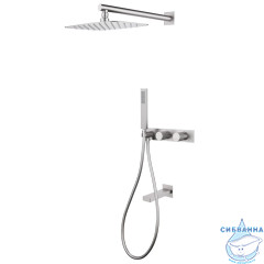 Душевая система Abber Rund AF8717SP 300 1 режим (сатин)