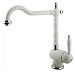 Смеситель для кухни Timo Morea 2406F white matt (белый)