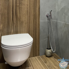 Смеситель Paini Isola ISCR442 с гигиеническим душем (хром)