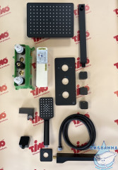 Душевая система Timo Petruma SX-5049/03SM 250 1 режим (черный матовый)