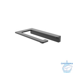 Держатель для туалетной бумаги без крышки, сплав металлов, Slide, графит, IDDIS, SLIGM00i43