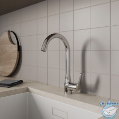 Смеситель для кухни, Meal, Milardo, M07SB0JM05