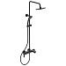Душевая система Ideal Standard Idealrain 200 1 режим BC525XG (черный)