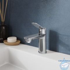 Смеситель для умывальника, глянцевый хром, Enjoy, Milardo, ENJSB00M01