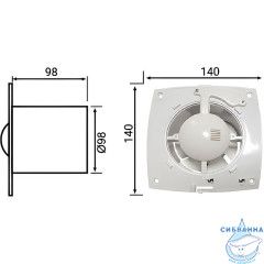 Вытяжной вентилятор Bettoserb 110150
