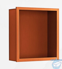 Одинарная встраиваемая ниша (медь)