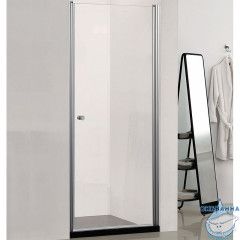 Дверь в нишу Azario Alberta 80x190 AZ-NK6211 800 профиль хром, стекло прозрачное