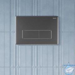 Клавиша смыва, пневматическая, матовый хром, Profix Air, IDDIS, PRA80M0i77