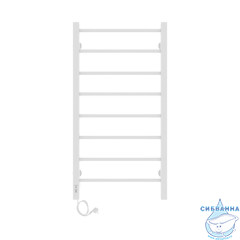 Полотенцесушитель электрический Laris Феличия П8 40Х80 L (белый матовый)