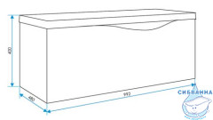Тумба под раковину 1Marka Этюд 100 (1 ящик) белый глянец