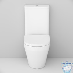 Унитаз напольный AM.PM Inspire C508607WH (с бачком без сиденья) (белый глянцевый)