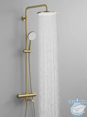 Душевая система Calypso CS2620-3 250 1 режим (золото матовое)