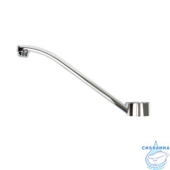 Излив для смесителя, кухня, нерж. сталь, 227х125 мм, поворотный, хром, IDDIS, 995V23C5SM