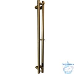 Полотенцесушитель электрический Calypso Dionysus 2 9х118 (брашированное золото)