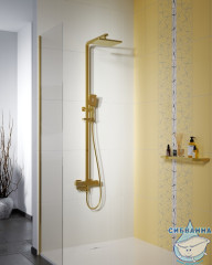 Душевая система Timo Tetra-Thermo SX-0169/17 260 1 режим (золото матовое)