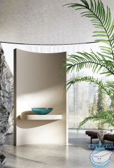 Раковина на столешницу 50 см ABBER Kristall AT2802Aquamarin