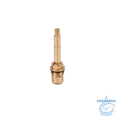 Кран-букса для горячей воды, керамика, 180, 20 зубцов, G1/2", h=87 мм, IDDIS, 998CR870SMH