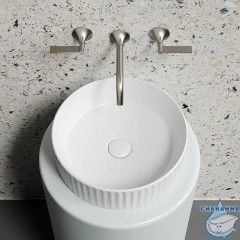  Раковина на столешницу 36 см Ceramicanova Element CN6057MW (белый матовый)