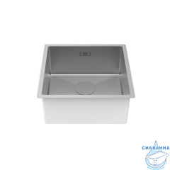 Мойка, нерж.сталь, универсального монтажа, графит, 440*440,  Edifice, IDDIS, EDI44G0i77