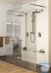 Душевое ограждение Ravak Walk In Free-160 v.200 bright alu