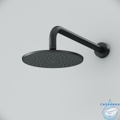 Верхний душ AM PM Gem F0590022 22 см (черный матовый)