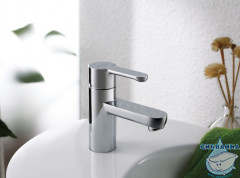 Смеситель для раковины Bravat Stream F13783C-2 (без донного клапана)