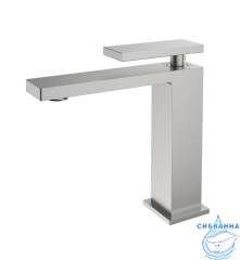 Смеситель для раковины Vincea Dice VBF-2DS1BN (сатин)