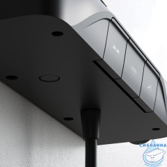 Душевая система Am.Pm Func 300 1 режим F078F222 (черный матовый)