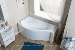 Акриловая ванна Aquanet Palma 170x100 L с каркасом