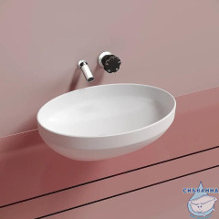  Раковина на столешницу 50 см Ceramicanova Element CN6056MW (белый матовый)