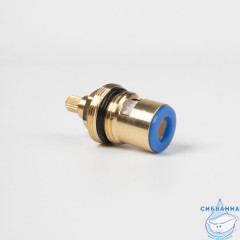Кран-букса для смесителя, керамика, 180°, 22 зубцов, G1/2", М24, h=47 мм, IDDIS, 998CR471SM