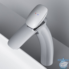 Смеситель для раковины AM.PM Spirit V2.0 F70A92200 (с донным клапаном) (хром)