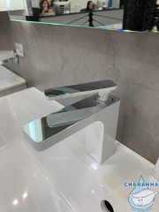 Смеситель для раковины Timo Torne 4361/00-16F (без донного клапана) (хром/белый)