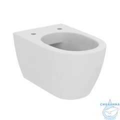 Унитаз подвесной безободковый со смывом торнадо Ideal Standard  I life O с сиденьем Soft Close (микролифт)