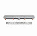 Дренажный трап для душа Veconi Drops V950D с решеткой