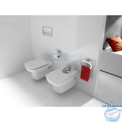 Унитаз подвесной Roca Dama Senso 346517000 с сиденьем Roca Dama Senso ZRU9302991 Soft Close (микролифт)