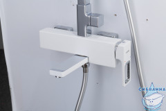 Душевая система Gappo G2417-8 250 1 режим (хром/белый)