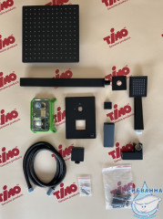 Душевая система Timo Selene SX-2069/03SM 220 1 режим (черный матовый)