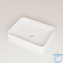 Белый глянцевый умывальник накладной, Slide, IDDIS, SLIWS02i27