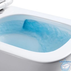 Унитаз подвесной безободковый Calypso CS52UQ-TK с сиденьем Soft Close (микролифт)