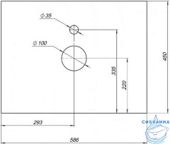 Столешница Aquanet Nova Lite 60 257608 серый