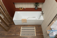 Акриловая ванна Aquanet Roma 170x70 с каркасом