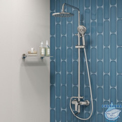 Смеситель с верхним душем и изливом, Ray, IDDIS, RAYSB3Fi06