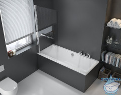 Акриловая ванна Excellent Pryzmat 200x90 с каркасом