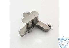 Смеситель для ванны Aquatek Ника AQ1840BGM (оружейная сталь)