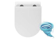 Унитаз подвесной безободковый Aquatek Лея AQ1199T-00 с сиденьем Soft Close (микролифт)